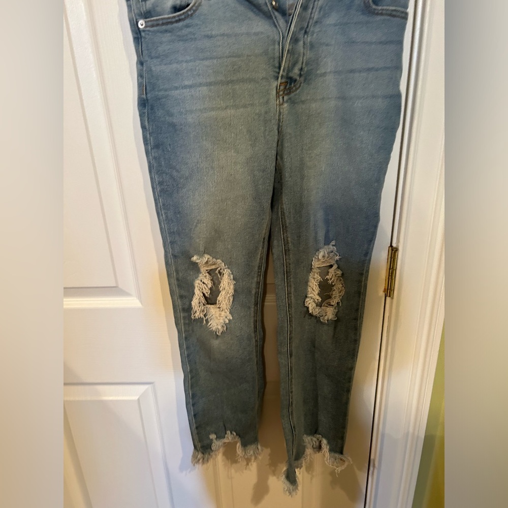 Girls Size 14 Distressed Jeans